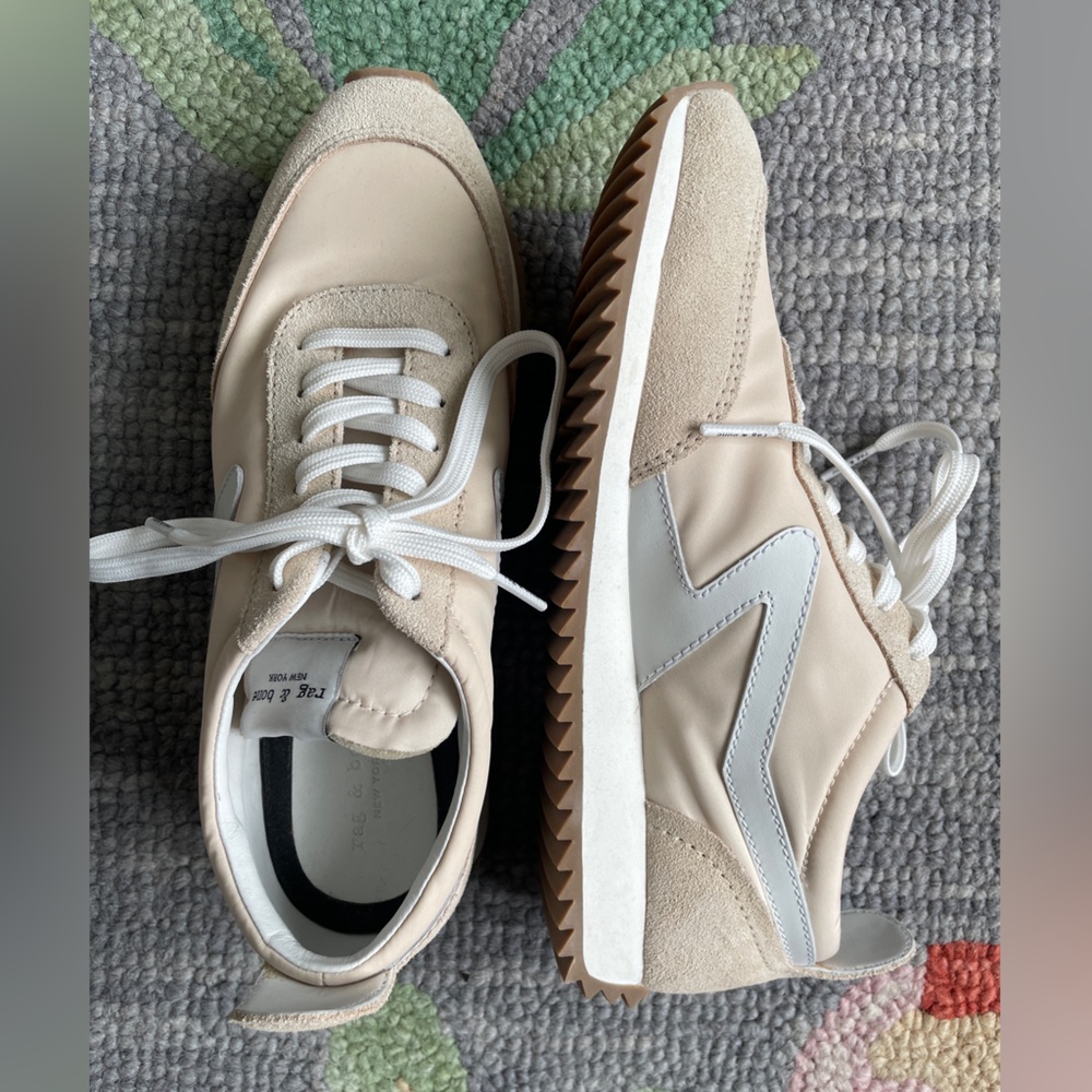 Rag & Bone retro sneaker in great neutral